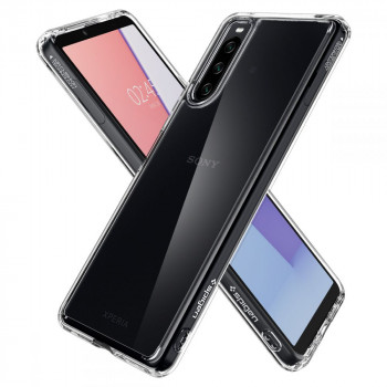 Husa telefon Sony Xperia 10 IV - Spigen Ultra Hybrid - Crystal Clear - Img 2