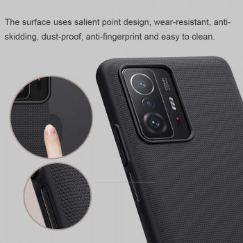 Husa telefon Xiaomi 11T / 11T Pro - Nillkin Super Frosted Shield - Blue - Img 4