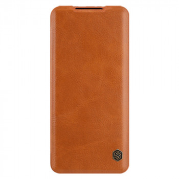 Husa telefon Xiaomi Mi 10T Lite 5G - Nillkin QIN Leather Case - Brown