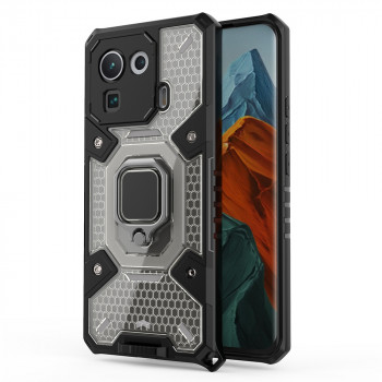 Husa telefon Xiaomi Mi 11 Pro - Techsuit Honeycomb Armor - Black - Img 2