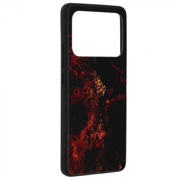 Husa telefon Xiaomi Mi 11 Ultra - Techsuit Glaze Series - Red Nebula - Img 4