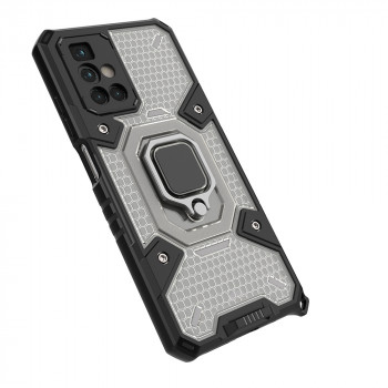 Husa telefon Xiaomi Redmi 10 2021 / Redmi 10 2022 - Techsuit Honeycomb Armor - Black - Img 4