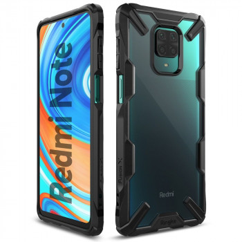 Husa telefon Xiaomi Redmi Note 9S / Note 9 Pro / Note 9 Pro Max - Ringke Fusion X Design - Black - Img 2