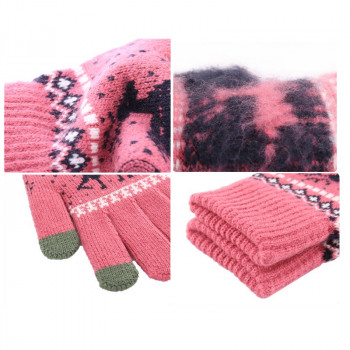 Manusi Touchscreen - Techsuit Raindeer Woolen (ST0002) - Khaki - Img 4