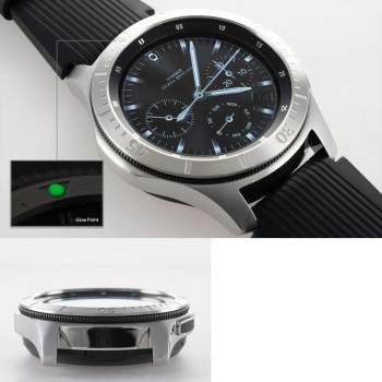 Rama pentru Samsung Galaxy Watch 46mm / Gear S3 Classic / Gear S3 Frontier - Ringke Bezel Styling - Black Yellow - Img 4