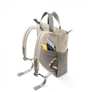 Rucsac pentru Calatorie cu 3 Compartimente, 12l - Tomtoc (T63M1D1) - Moon Grey - Img 3