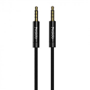 Cablu Audio Jack 3.5mm la Jack 3.5mm, 3m - Yesido (YAU-16) - Black