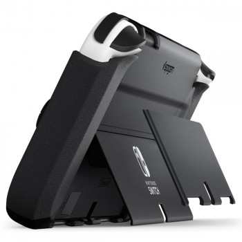 Carcasa pentru Nintendo Switch OLED - Spigen Thin Fit - Black - Img 3