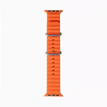 Curea pentru Apple Watch 1/2/3/4/5/6/7/8/SE/SE 2 (38/40/41mm) - Techsuit Watchband (W038) - Orange - Img 2