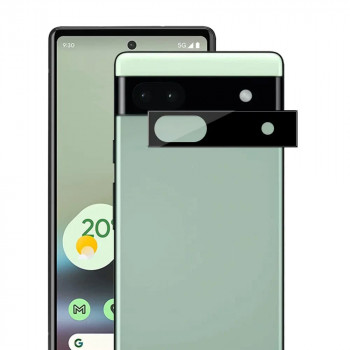 Folie Camera pentru Google Pixel 6a - Techsuit Full Camera Glass - Black - Img 2