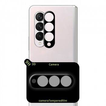Folie Camera telefon Samsung Galaxy Z Fold3 5G - Mocolo Silk HD PRO Camera Glass - Black - Img 4