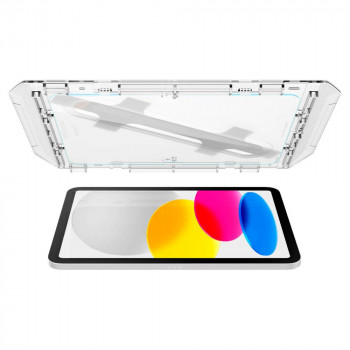 Folie pentru tableta iPad 10 (2022) 10.9 - Spigen Glas.TR EZ FIT - Clear - Img 4