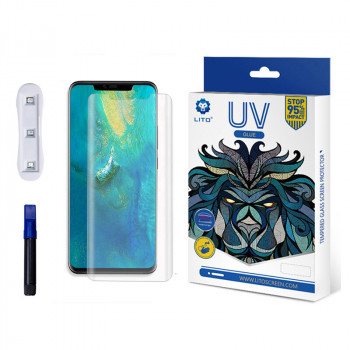 Folie protectie telefon Huawei Mate 20 Pro - Lito 3D UV Glass - Transparent - Img 1
