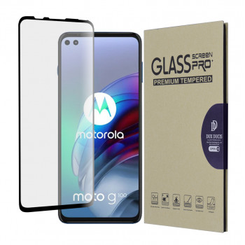 Folie protectie telefon Motorola Moto G100 - Dux Ducis Tempered Glass - Black