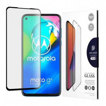 Folie protectie telefon Motorola Moto G8 Power - Dux Ducis Tempered Glass - Black