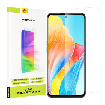 Folie telefon Oppo A98 5G - Techsuit Clear Vision Glass - Transparent
