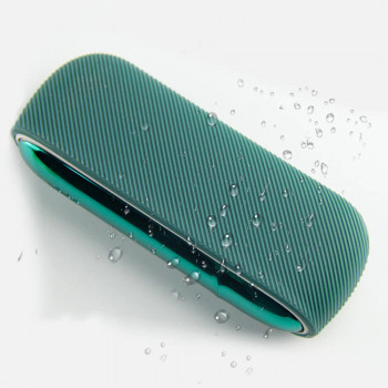 Husa pentru IQOS 3 DUO Waterproof - Techsuit Silicone - Blue - Img 2