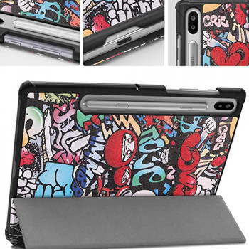 Husa pentru tableta Samsung Galaxy Tab S6 10.5 T860/T865 - Techsuit FoldPro - Urban Vibe - Img 3