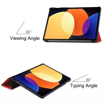 Husa pentru tableta Xiaomi Pad 5 Pro 12.4 - Techsuit FoldPro - Red - Img 3