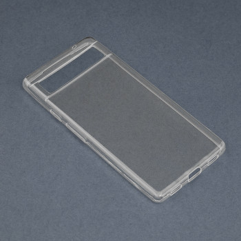 Husa telefon Google Pixel 6a - Techsuit Clear Silicone - Transparent - Img 2