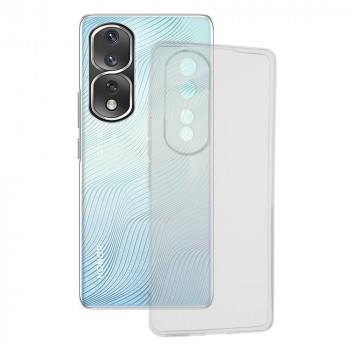 Husa telefon Honor 80 Pro - Techsuit Clear Silicone - Transparent