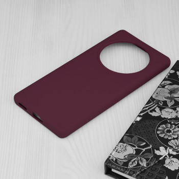 Husa telefon Honor Magic5 Lite - Techsuit Soft Edge Silicone - Plum Violet - Img 2
