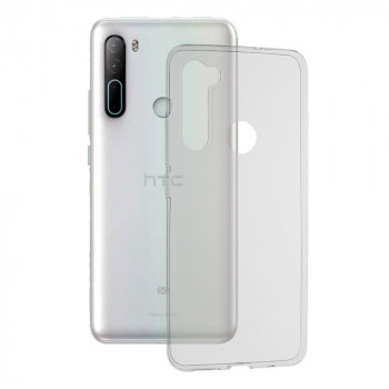 Husa telefon HTC U20 5G - Techsuit Clear Silicone - Transparenta - Img 1