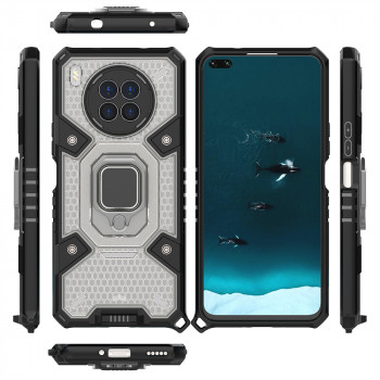 Husa telefon Huawei nova 8i / Honor 50 Lite - Techsuit Honeycomb Armor - Black - Img 4