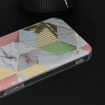 Husa telefon Huawei nova 9 SE - Techsuit Marble Series - Purple Hex - Img 4