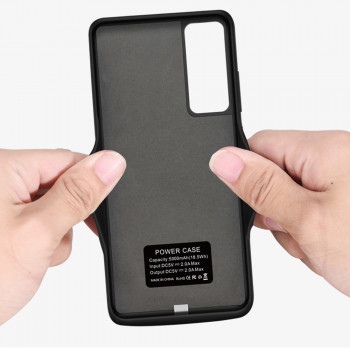 Husa telefon Huawei P30 Pro cu Baterie de 5000mAh - Techsuit Power Pro - Black - Img 2