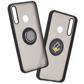 Husa telefon Huawei P40 lite E / Y7p - Techsuit Glinth - Black - Img 1