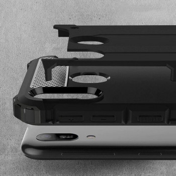 Husa telefon Huawei Y6 2019 - Techsuit Hybrid Armor - Black - Img 2