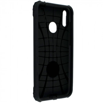 Husa telefon Huawei Y7 2019 / Y7 Pro 2019 / Y7 Prime 2019 - Techsuit Hybrid Armor - Black - Img 3