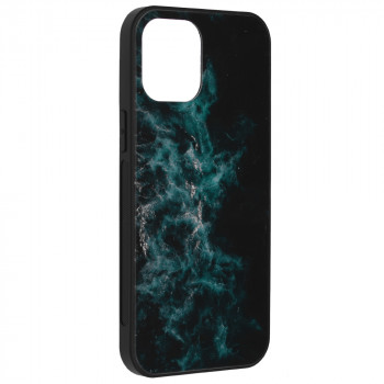 Husa telefon iPhone 12 Pro Max - Techsuit Glaze Series - Blue Nebula - Img 4