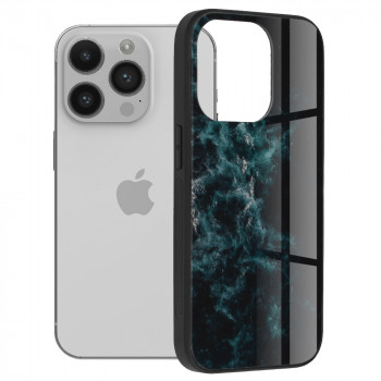 Husa telefon iPhone 14 Pro - Techsuit Glaze Series - Blue Nebula