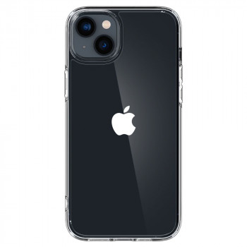 Husa telefon iPhone 14 - Spigen Ultra Hybrid - Crystal Clear - Img 3