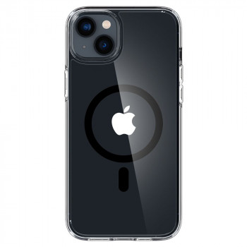 Husa telefon iPhone 14 - Spigen Ultra Hybrid MagSafe - Black - Img 3