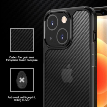 Husa telefon iPhone 14 - Techsuit Carbon Fuse - Black - Img 4