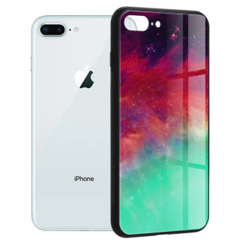 Husa telefon iPhone 7 Plus / 8 Plus - Techsuit Glaze Series - Fiery Ocean - Img 1