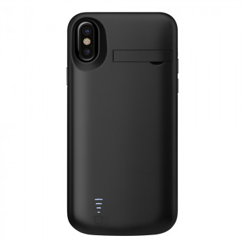 Husa telefon iPhone X / XS cu Baterie de 5000mAh - Techsuit Power Pro - Black