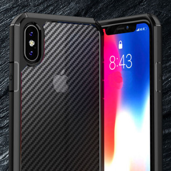 Husa telefon iPhone XR - Techsuit Carbon Fuse - Black - Img 4