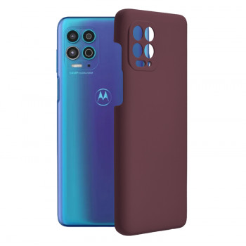 Husa telefon Motorola Moto G100 - Techsuit Soft Edge Silicone - Plum Violet