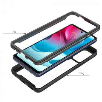 Husa telefon Motorola Moto G60S + Folie - Techsuit Defense360 Pro - Black - Img 4