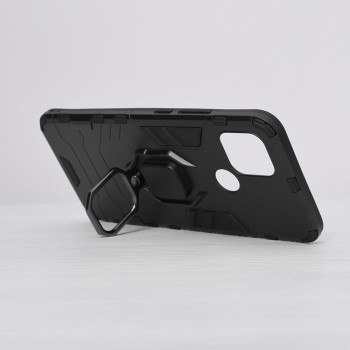 Husa telefon Oppo A15 / A15s - Techsuit Silicone Shield - Black - Img 3