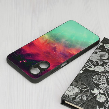 Husa telefon Oppo A17 - Techsuit Glaze Series - Fiery Ocean - Img 2