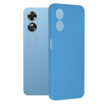 Husa telefon Oppo A17 - Techsuit Soft Edge Silicone - Denim Blue