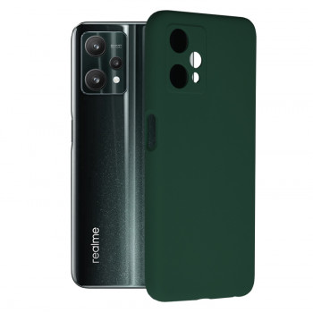 Husa telefon Realme 9 5G / Realme 9 Pro - Techsuit Soft Edge Silicone - Dark Green