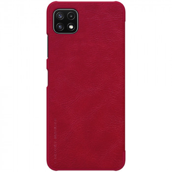 Husa telefon Samsung Galaxy A22 5G - Nillkin QIN Leather Case - Red