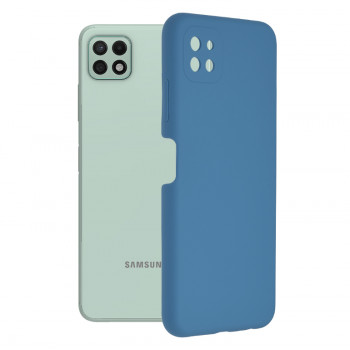 Husa telefon Samsung Galaxy A22 5G - Techsuit Soft Edge Silicone - Denim Blue