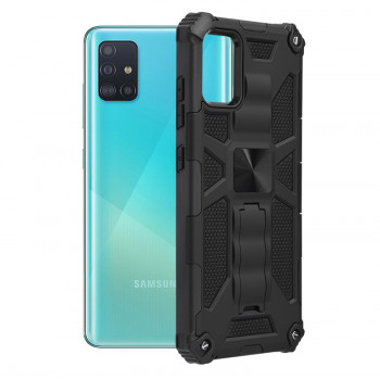 Husa telefon Samsung Galaxy A51 4G - Techsuit Blazor Series - Black - Img 1